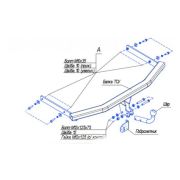 ТСУ Oris-Bosal для VW Jetta SD 06-11/Golf SW 07-13