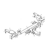 ТСУ Leader Plus для Toyota Corolla E15/E16 SD 2007-2013/2013-
