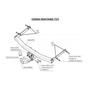 ТСУ ORIS для Skoda Octavia II лифтбек/универсал 2004-2013, Skoda Octavia III лифтбек 2013-2020