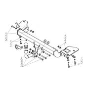 ТСУ Motodor на Honda CR-V 12-17