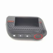 Чехол для брелка силикон SL A63/A93 (Рифленый Черно-красный