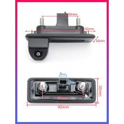 Камера з/в для Skoda Oktavia A5 рест. AHD/CVBS 720P ( в кнопку открытия багажника)