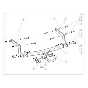ТСУ Oris на Renault Logan Stepway 19- / Sandero Stepway 14-