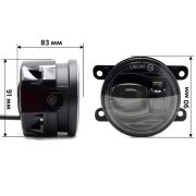 Светодиодные ПТФ универсальные Ultimate Tandem Series SE 3.5 дюйма