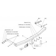 ТСУ Imiola для Seat Altea 04-15/ Seat Altea XL 07-15/ Seat Altea Freetrack 07-15/ Seat Toledo 04-09